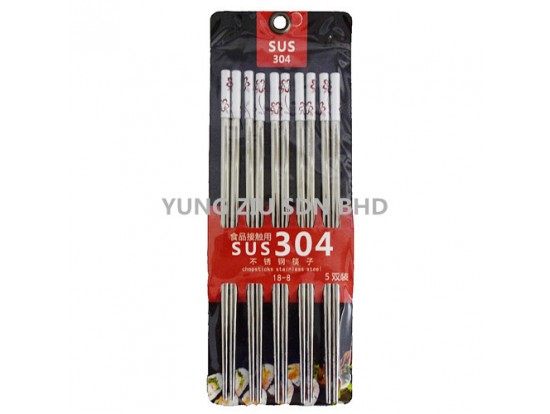 (1SET)SUS304#5 PAIR CHOPSTICKS